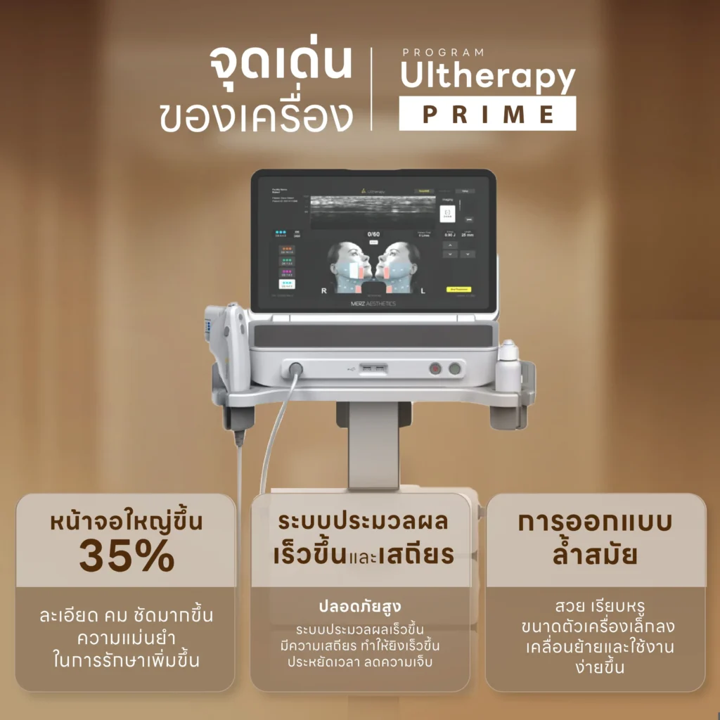 เครื่อง PROGRAM Ultherapy PRIME